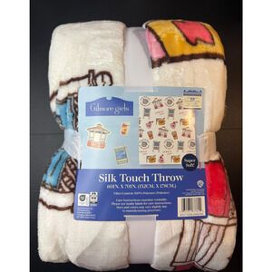 NEW- 25th Anniversary GILMORE GIRLS Blanket Silk Touch Throw 60x70in Super Soft